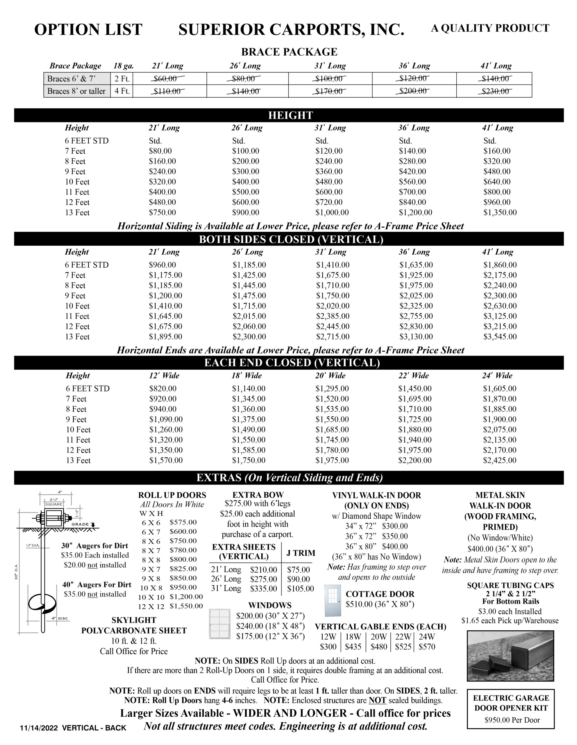Vertical Carport Polly Peak Trailers Bandera Texas